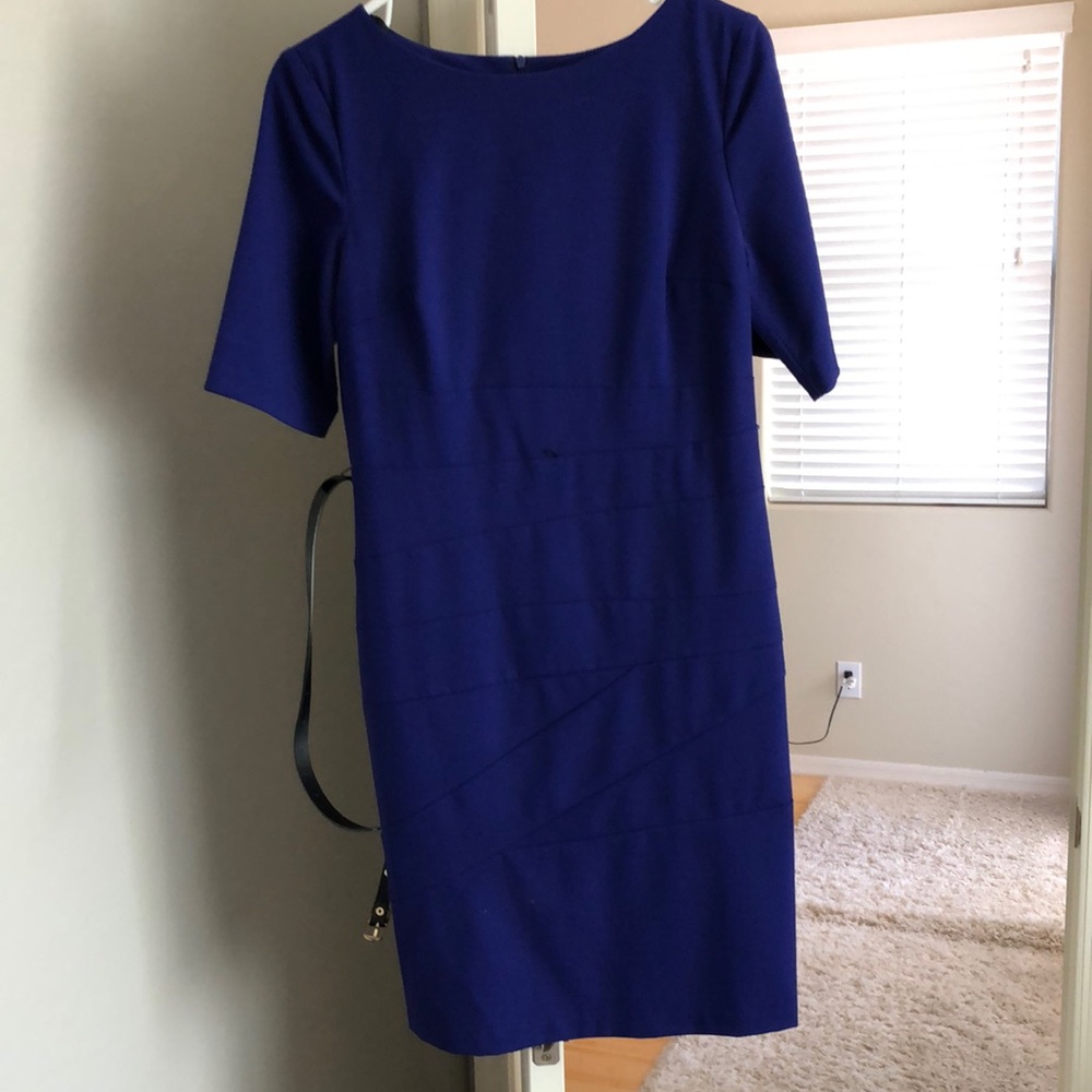 Royal purple dress